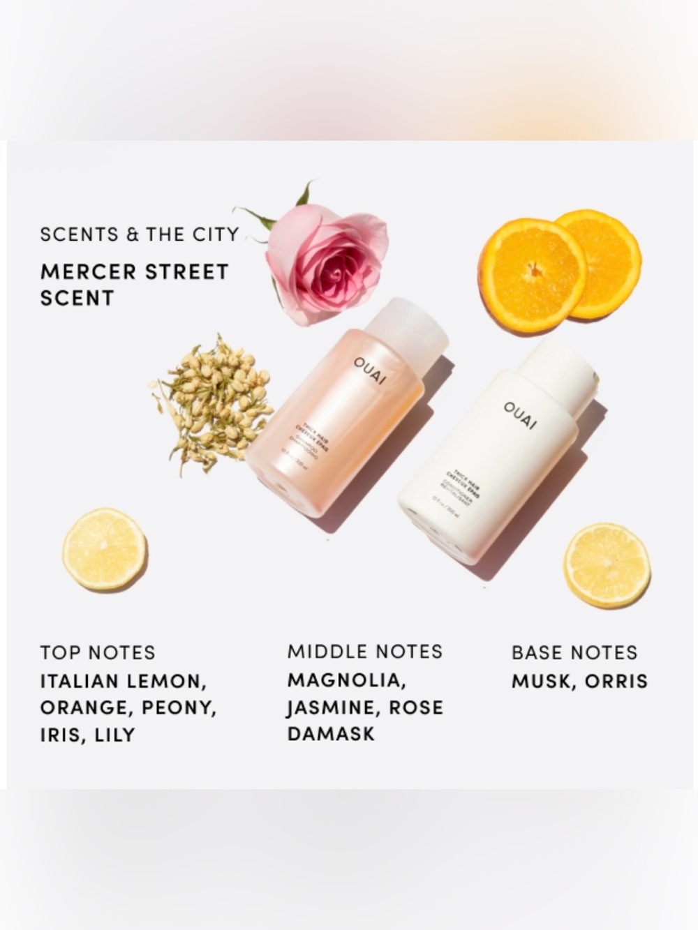 OUAI Thick Hair Shampoo & Conditioner Set - Picture 3 of 5